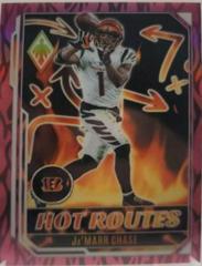 Ja'Marr Chase [Pink] #HR-11 Football Cards 2022 Panini Phoenix Hot Routes Prices
