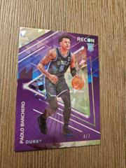 Paolo Banchero [Cracked Ice] Basketball Cards 2022 Panini Chronicles Draft Picks Recon Prices