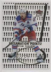 Artemi Panarin [Gold] Hockey Cards 2021 Ultra Exclamation Points Prices