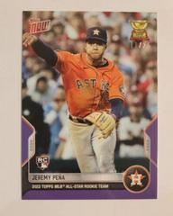 Jeremy Pena [Purple] Baseball Cards 2022 Topps Now Rookie Cup All Star Team Prices