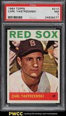 Carl Yastrzemski #210 Baseball Cards 1964 Topps Prices