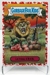 Lethal CECIL [Red] Garbage Pail Kids Go on Vacation Prices