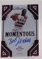 Bob McAdoo [Ruby] Basketball Cards 2022 Panini Flawless Momentous Autograph Prices