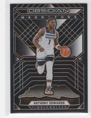 Anthony Edwards [Orange] Basketball Cards 2021 Panini Obsidian Magnitude Prices