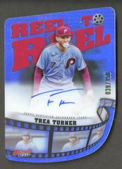 Trea Turner #RTR-TT Baseball Cards 2023 Bowman's Best Reel to Die Cut Autographs Prices