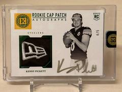 Kenny Pickett [Cap Patch Autograph Emerald] #121 Football Cards 2022 Panini Encased Prices