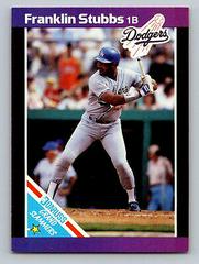 Franklin Stubbs #9 Baseball Cards 1989 Donruss Grand Slammers Prices