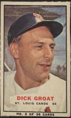 Dick Groat [Hand Cut] Baseball Cards 1964 Bazooka Prices