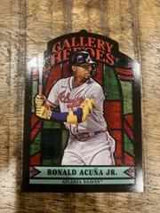 Ronald Acuna Jr. #GOH-2 Baseball Cards 2022 Topps Gallery of Heroes Prices