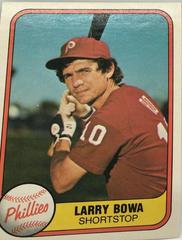 Larry Bowa #2 Baseball Cards 1981 Fleer Prices