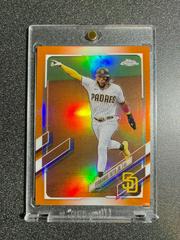 Fernando Tatis Jr. [SP Orange Refractor] Baseball Cards 2021 Topps Chrome Prices