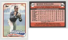 Eddie Williams #127T Baseball Cards 1989 Topps Traded Tiffany Prices