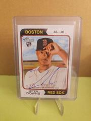 Jeter Downs #ROA-JD Baseball Cards 2023 Topps Heritage Real One Autographs High Number Prices