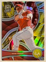 Mike Trout [Gold] #98 Baseball Cards 2022 Panini Chronicles Spectra Prices