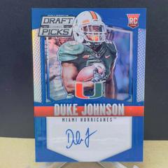 Duke Johnson [Autograph Blue Prizm] #118 Football Cards 2015 Panini Prizm Collegiate Draft Picks Prices