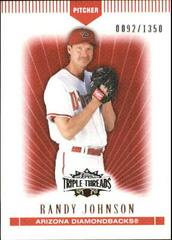 Randy Johnson #109 Baseball Cards 2007 Topps Triple Threads Prices