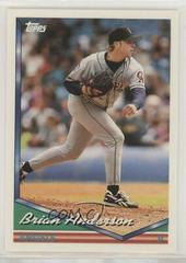 Brian Anderson Baseball Cards 1994 Topps Traded Prices