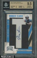 Cam Newton [Autograph Letter Patch] Football Cards 2011 Panini Threads Prices