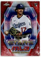 Miguel Vargas [Red] #SMLBC-76 Baseball Cards 2023 Topps Update Stars of MLB Chrome Prices