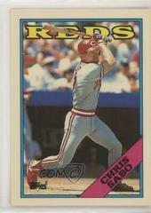 Chris Sabo #98T Baseball Cards 1988 Topps Traded Tiffany Prices