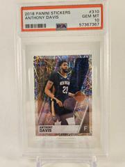 Anthony Davis Basketball Cards 2018 Panini Stickers Prices