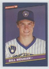 Bill Wegman #490 Baseball Cards 1986 Donruss Prices