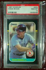 Wade Boggs #252 Baseball Cards 1987 Donruss Prices