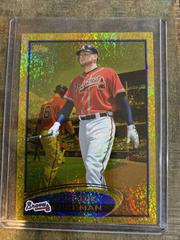 Freddie Freeman [Gold Sparkle] Baseball Cards 2012 Topps Prices