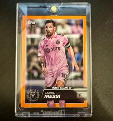 Lionel Messi [SP Orange] Soccer Cards 2023 Topps MLS Prices