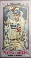 Sandy Koufax [Mini Gold] #323 Baseball Cards 2016 Topps Gypsy Queen Prices