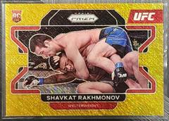 Shavkat Rakhmonov [Gold Shimmer] #80 Ufc Cards 2022 Panini Prizm UFC Prices