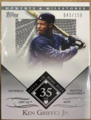Ken Griffey Jr. [35 Home Runs] Baseball Cards 2007 Topps Moments & Milestones Prices