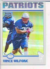 Vince Wilfork [Refractor] Football Cards 2004 Topps Chrome Prices