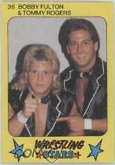 Bobby Fulton, Tommy Rogers #36 Wrestling Cards 1986 Monty Gum Wrestling Stars Prices
