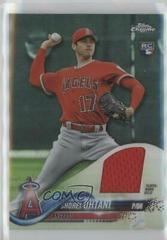 Shohei Ohtani Baseball Cards 2018 Topps Complete Set Chrome Rookie Relic Prices