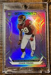 Chase Young [Electric Etch Purple Flood] #102 Football Cards 2020 Panini Obsidian Prices