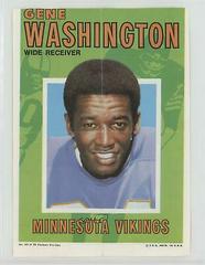Gene Washington #23 Football Cards 1971 Topps Pin Ups Prices