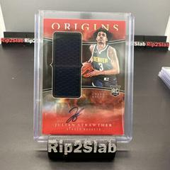 Julian Strawther #14 Basketball Cards 2023 Panini Origins Rookie Jersey Autograph Prices