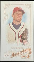 Max Scherzer [Flag Back] #42 Baseball Cards 2015 Topps Allen & Ginter Prices