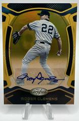 Roger Clemens [Autographs Gold] #11 Baseball Cards 2021 Panini Chronicles Certified Prices
