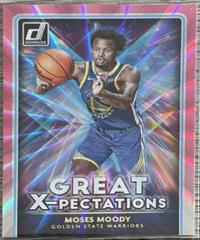 Moses Moody Basketball Cards 2021 Panini Donruss Great X Pectations Prices