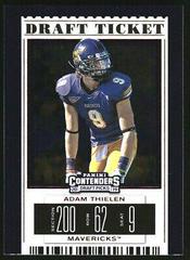 Adam Thielen [Red Foil] #3 Football Cards 2019 Panini Contenders Draft Picks Prices