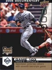 Evan Longoria Baseball Cards 2008 Upper Deck Documentary Prices
