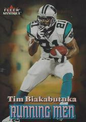 Tim Biakabutuka Football Cards 2000 Fleer Mystique Running Men Prices