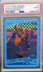 Jamal Crawford Blue Xfractor Basketball Cards 2005 Topps Chrome Prices