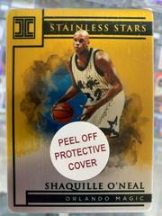 Shaquille O'Neal  [Gold] #18 Basketball Cards 2019 Panini Impeccable Stainless Stars Prices