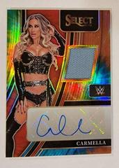 Carmella [Tie Dye Prizm] #SG-CML Wrestling Cards 2022 Panini Select WWE Signatures Prices