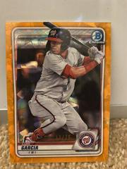 Luis Garcia [Orange] Baseball Cards 2020 Bowman Sapphire Prices