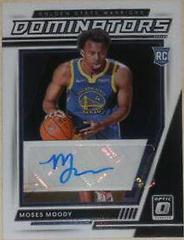 Moses Moody Basketball Cards 2021 Panini Donruss Optic Rookie Dominators Signatures Prices