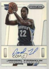 Jamaal Franklin Basketball Cards 2013 Panini Prizm Autograph Prices